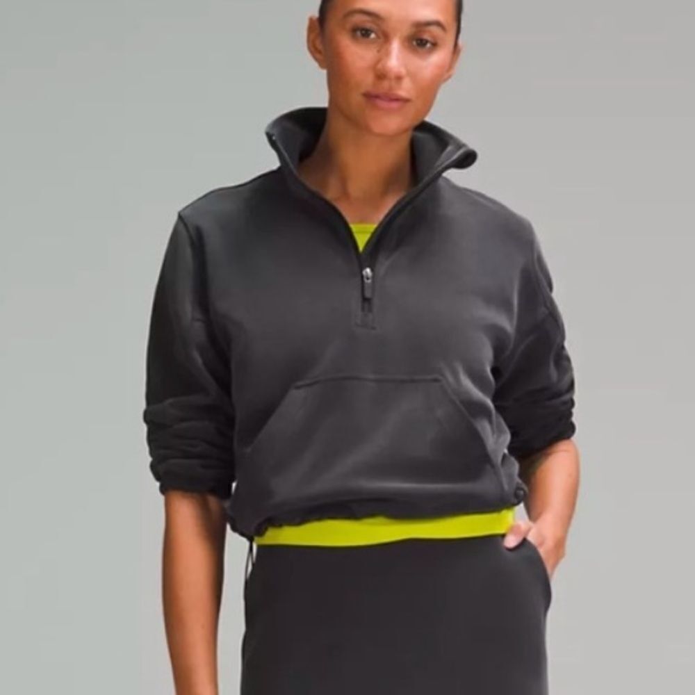Lululemon soft stream cropped sweatshirt